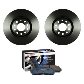 Bosch® - QuietCast™ Premium Front Brake Kit with Ceramic Pads