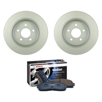 Bosch® - QuietCast™ Premium Rear Brake Kit with Ceramic Pads