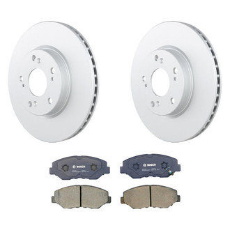 Bosch® - QuietCast™ Premium Front Brake Kit with Ceramic Pads