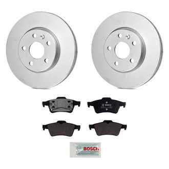Bosch® - QuietCast™ Premium Rear Brake Kit with Organic Pads