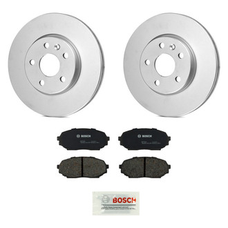 Bosch® - QuietCast™ Premium Front Brake Kit with Organic Pads