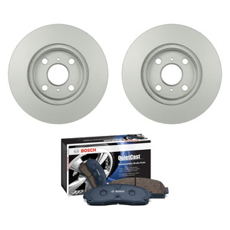Bosch® - QuietCast™ Premium Front Brake Kit with Ceramic Pads