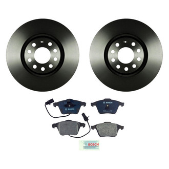 Bosch® - QuietCast™ Premium Front Brake Kit with Organic Pads