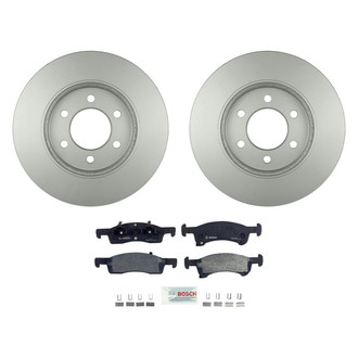Bosch® - QuietCast™ Premium Front Brake Kit with Organic Pads