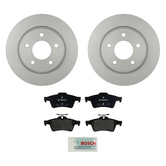 Bosch® - QuietCast™ Premium Rear Brake Kit with Organic Pads