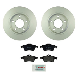 Bosch® - QuietCast™ Premium Rear Brake Kit with Organic Pads
