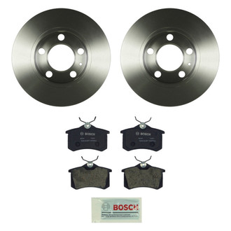 Bosch® - QuietCast™ Premium Rear Brake Kit with Organic Pads