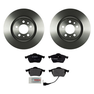 Bosch® - QuietCast™ Premium Front Brake Kit with Organic Pads