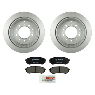 Bosch® - QuietCast™ Premium Rear Brake Kit with Ceramic Pads