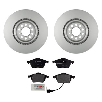 Bosch® - QuietCast™ Premium Front Brake Kit with Organic Pads