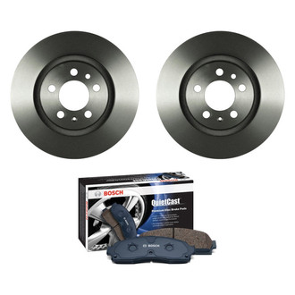 Bosch® - QuietCast™ Premium Front Brake Kit with Ceramic Pads