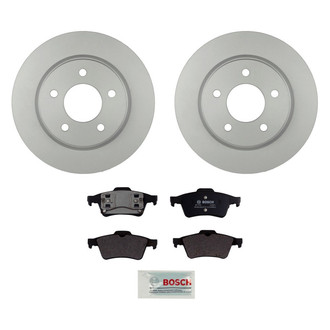 Bosch® - QuietCast™ Premium Rear Brake Kit with Organic Pads