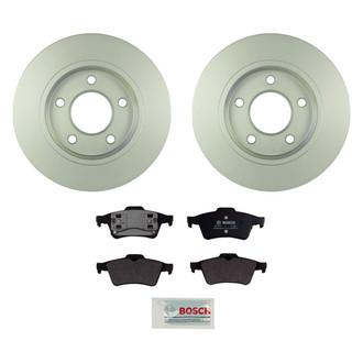 Bosch® - QuietCast™ Premium Rear Brake Kit with Organic Pads