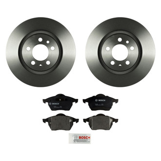 Bosch® - QuietCast™ Premium Front Brake Kit with Organic Pads