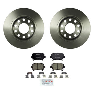 Bosch® - QuietCast™ Premium Rear Brake Kit with Ceramic Pads