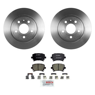 Bosch® - QuietCast™ Premium Rear Brake Kit with Ceramic Pads
