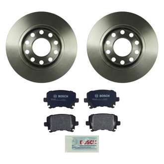 Bosch® - QuietCast™ Premium Rear Brake Kit with Organic Pads