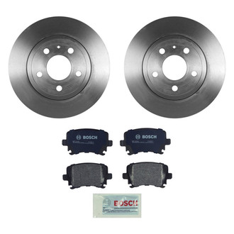 Bosch® - QuietCast™ Premium Rear Brake Kit with Organic Pads