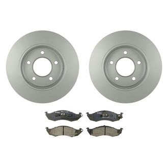 Bosch® - QuietCast™ Premium Front Brake Kit with Organic Pads