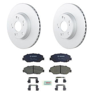 Bosch® - QuietCast™ Premium Front Brake Kit with Ceramic Pads