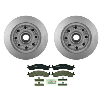 Bosch® - QuietCast™ Premium Front Brake Kit with Organic Pads