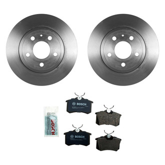 Bosch® - QuietCast™ Premium Rear Brake Kit with Organic Pads