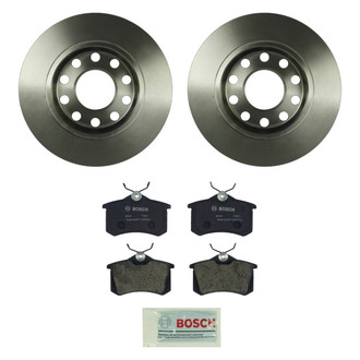 Bosch® - QuietCast™ Premium Rear Brake Kit with Organic Pads