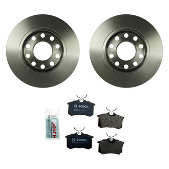 Bosch® - QuietCast™ Premium Rear Brake Kit with Organic Pads
