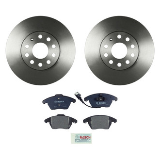 Bosch® - QuietCast™ Premium Front Brake Kit with Organic Pads