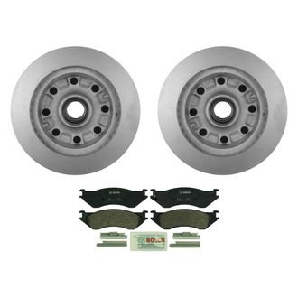 Bosch® - QuietCast™ Premium Front Brake Kit with Organic Pads
