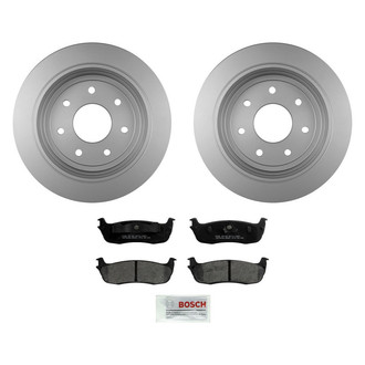 Bosch® - QuietCast™ Premium Rear Brake Kit with Ceramic Pads