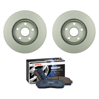 Bosch® - QuietCast™ Premium Front Brake Kit with Ceramic Pads