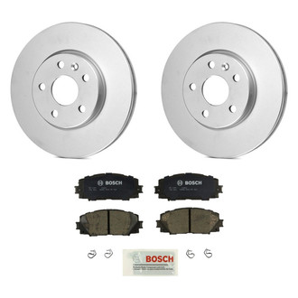 Bosch® - QuietCast™ Premium Front Brake Kit with Ceramic Pads