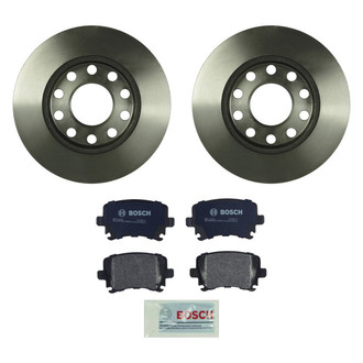 Bosch® - QuietCast™ Premium Rear Brake Kit with Organic Pads