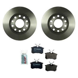 Bosch® - QuietCast™ Premium Rear Brake Kit with Organic Pads