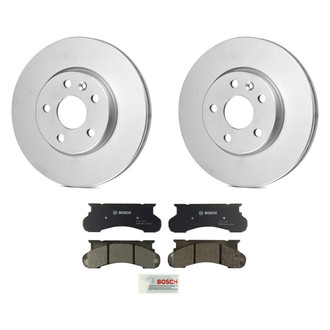 Bosch® - QuietCast™ Premium Front Brake Kit with Organic Pads