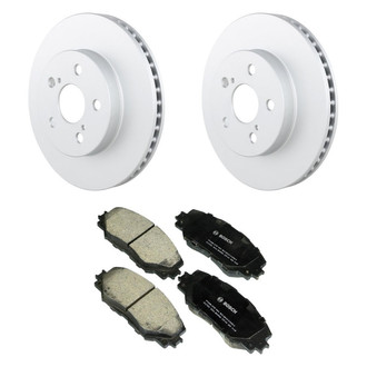 Bosch® - QuietCast™ Premium Front Brake Kit with Ceramic Pads