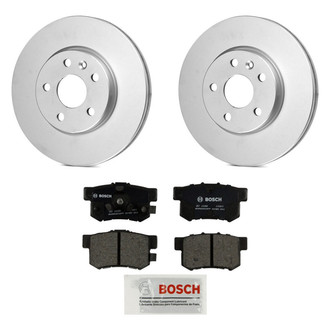 Bosch® - QuietCast™ Premium Rear Brake Kit with Ceramic Pads