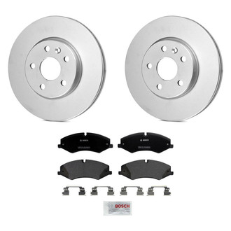 Bosch® - QuietCast™ Premium Front Brake Kit with Organic Pads