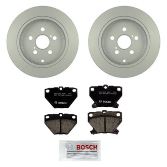 Bosch® - QuietCast™ Premium Rear Brake Kit with Ceramic Pads