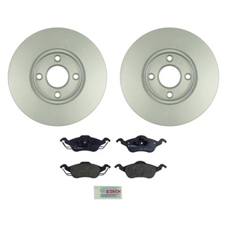 Bosch® - QuietCast™ Premium Front Brake Kit with Organic Pads