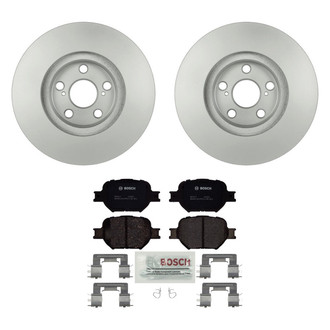 Bosch® - QuietCast™ Premium Front Brake Kit with Organic Pads