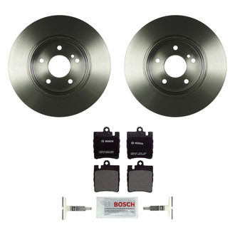 Bosch® - QuietCast™ Premium Rear Brake Kit with Organic Pads