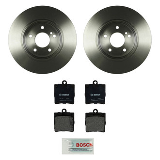 Bosch® - QuietCast™ Premium Rear Brake Kit with Organic Pads