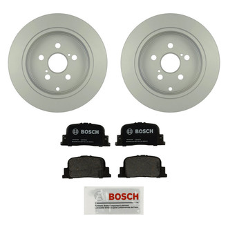 Bosch® - QuietCast™ Premium Rear Brake Kit with Organic Pads