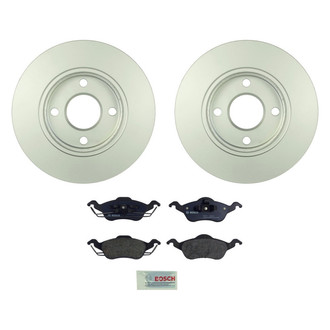 Bosch® - QuietCast™ Premium Front Brake Kit with Organic Pads