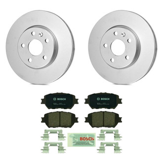 Bosch® - QuietCast™ Premium Front Brake Kit with Ceramic Pads