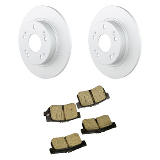 Bosch® - QuietCast™ Premium Rear Brake Kit with Ceramic Pads