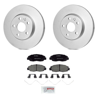 Bosch® - QuietCast™ Premium Front Brake Kit with Ceramic Pads