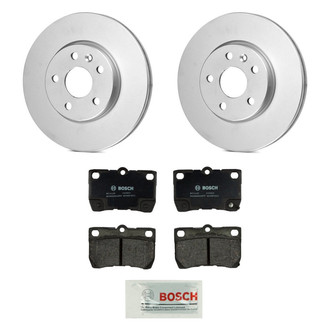Bosch® - QuietCast™ Premium Rear Brake Kit with Ceramic Pads